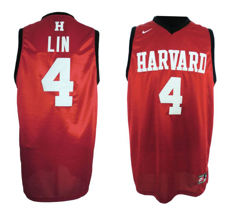 durable Nike Harvard University 4 Jeremy Lin Swingman Adidas Jerseys